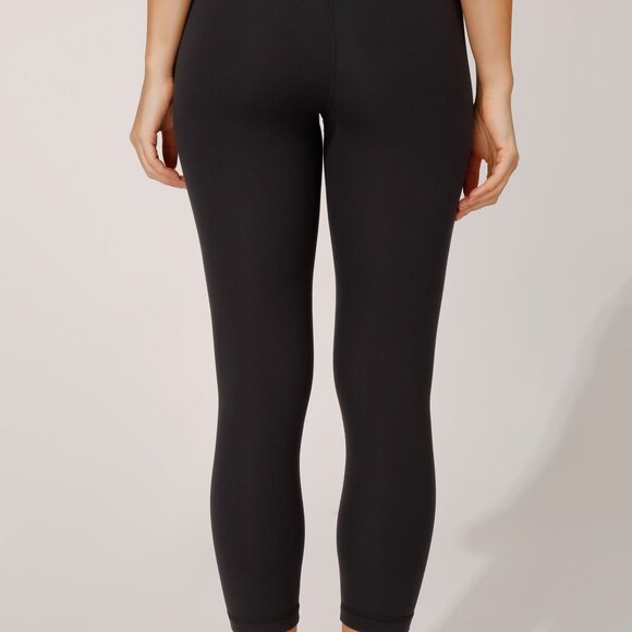 Black Yogalicious High Rise Capris Size XL New - Picture 3 of 7